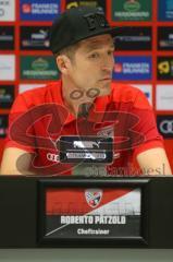 2. Fußball-Liga - Pressekonferenz - Vorstellung Cheftrainer Roberto Pätzold und Manager Profifußball Malte Metzelder - Saison 2021/2022 - FC Ingolstadt 04 - Cheftrainer FCI Roberto Pätzold - Foto: Meyer Jürgen