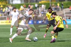3. Liga; Borussia Dortmund II - FC Ingolstadt 04; Benjamin Kanuric (8, FCI) Guille Bueno (3 BVB2) Elongo-Yombo Rodney (27 BVB2)