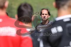 3. Liga; FC Ingolstadt 04 - Trainingslager Südtirol, Besprechnung Cheftrainer Rüdiger Rehm (FCI)