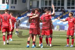 3. Liga - Saison 2025/26 - TSG Hoffenheim II - FC Ingolstadt 04  - Marcel Costly (Nr.22 - FCI) mit dem 0:2 Führungstreffer - jubel -  - XXXXX - Foto: Meyer Jürgen