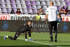 3.Liga - Saison 2022/2023 - VFL Osnabrück - FC Ingolstadt 04 - Torwart Markus  Ponath (Nr.40 - FCI) vor dem Spiel - Foto: Meyer Jürgen