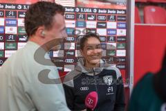 3. Liga - Saison 2023/24 - FC Ingolstadt 04 - Waldhof Mannheim - Cheftrainerin Sabrina Wittmann(FCI) - XXXXX - Foto: Meyer Jürgen