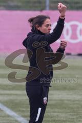 A-Junioren - Bundesliga Süd Fc Ingolstadt 04 - SC Freiburg -  Cheftrainer Wittmann Sabrina (FC Ingolstadt A-Jugend) - Foto: Meyer Jürgen