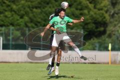 Bezirksliga - Saison 2025/26 - FC Fatih Ingolstadt - TSV Gaimersheim - Philipp Stipic (Nr.6 - TSV Gaimersheim) - Atilla Demir grün Fatih - Foto: Meyer Jürgen