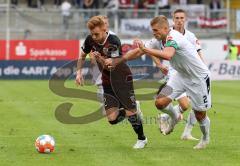 2.BL; SV Sandhausen - FC Ingolstadt 04 - Christian Gebauer (22, FCI) Zhirov Aleksandr (2 SVS)