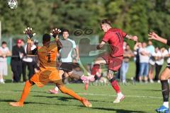 Toto-Pokal; FSV Harthof München - FC Ingolstadt 04; Torchance verpasst Frederik Christensen (11, FCI)