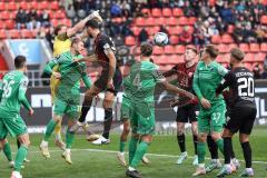 3. Liga; FC Ingolstadt 04 - 
SV Sandhausen; Torchance Lukas Fröde (34, FCI) Mühling Alexander (15 SVS) Torwart Rehnen Nikolai (1 SVS) Otto David (17 SVS) Jannik Mause (7, FCI)