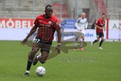 3.Liga - Saison 2022/2023 - FC Ingolstadt 04 -  - FC Freiburg II - Moussa Doumbouya (Nr.27 - FCI) - Foto: Meyer Jürgen