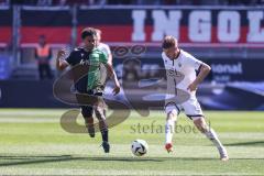 3. Liga; FC Ingolstadt 04 - Hannover 96 II; Niklaus Jeremie (29 H96) Benjamin Kanuric (8, FCI)