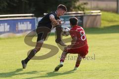 Kreispokal - Saison 2025/26- SV Eitensheim- TSV Gaimersheim  - Marcus Keilwerth (Nr.13 - TSV Gaimersheim) - Ali Ata rot Eitensheim - Foto: Meyer Jürgen