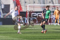 3. Liga; FC Ingolstadt 04 - Hannover 96 II; Mladen Cvjetinovic (19, FCI) Busch Sean (9 H96)