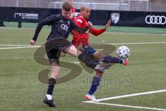 Bayernliga Süd - Saison 2021/2022 - FC Ingolstadt 04 II -  SpVgg Unterhaching - Gabriel Zirngast #10 FCI - Foto: Meyer Jürgen