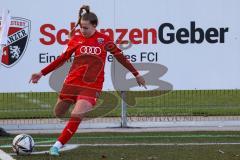 2. Frauen-Bundesliga - Testspiel - Saison 2021/2022 - FC Ingolstadt 04 - SV 67 Weinberg - Lulaj Loreta (#9 FCI) beim Eckball - Foto: Meyer Jürgen