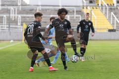 Toto Pokal - TSV 1860 München - FC Ingolstadt 04 - Francisco Da Silva Caiuby (13, FCI) Hawkins Jaren (20 FCI)