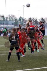 2. Frauen-Bundesliga - Saison 2021/2022 - FC Ingolstadt 04 - Eintracht Frankfurt II - Zenger Nadine (#15 FCI) - Kiesling Ricarda (#6 FCI) - Foto: Meyer Jürgen