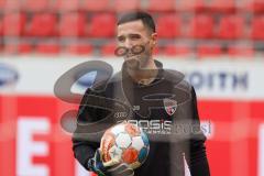 2.BL; 1. FC Heidenheim - FC Ingolstadt 04; vor dem Spiel Torwart Dejan Stojanovic (39 FCI)