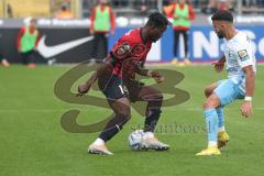 3.Liga - Saison 2022/2023 - TSV 1860 München - FC Ingolstadt 04 - Hans Nunoo Sarpei (Nr.14 - FCI) - Foto: Meyer Jürgen