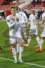 3. Liga - FSV Zwickau - FC Ingolstadt 04 - Tor Jubel, Dennis Eckert Ayensa (7, FCI) 0:1