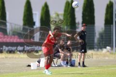 Bayernliga Nord - Saison 2023/2024 - FC Ingolstadt 04 - Würzburger FV 04 - Udogu David rot FCI - Foto: Meyer Jürgen