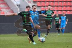 2.BL; Testspiel; FC Ingolstadt 04 - SpVgg Greuther Fürth; Patrick Schmidt (32, FCI) Asta Simon (2 Fürth) Christiansen Max (13 Fürth)