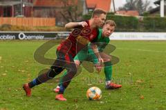 BZL - Oberbayern Nord - SV Manching - SV Kasing -  Johann Rybalko (#3 Manching) - Müller Nikita rot Kasing - Foto: Jürgen Meyer