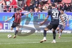 3. Liga; FC Ingolstadt 04 - SV Sandhausen; Felix Keidel (43, FCI) Pascal Testroet (37, FCI) Halimi Besar (11 SVS)