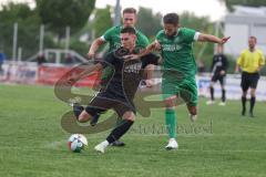 Bezirksliga - Saison 2024/25- TSV Gaimersheim - FC Gerolfing - Nico von Swiontek Brzezinski (Nr.17 - TSV Gaimersheim) - Matthias Hamm (Nr.17 - FC Gerolfing) - Christian Träsch (Nr.3 - FC Gerolfing) - Foto: Meyer Jürgen