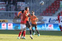 2024_1_20 - 3. Liga - Saison 2023/24 - HallescherFC - FC Ingolstadt 04 -  - Julian Kügel (Nr.31 - FC Ingolstadt 04) - XXXXX - Foto: Meyer Niklas Landgraf (Nr.31 - HallescherFC )