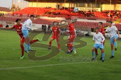 Bayernliga - U17 - Saison 2022/2023 - FC Ingolstadt 04 -  1860 München - Der 1:0 Führungstreffer durch Zeitler Deniz rot FCI - - Jubel - Foto: Meyer Jürgen