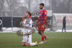 3. Liga; Testspiel, FC Ingolstadt 04 - 1. FC Heidenheim; Chance verpasst, Jeroen Krupa (48, FCI) Kleindienst, Tim (10 HDH)