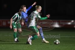 Landesliga - Saison 2025/26 - SV Manching - FV Illertissen II - Nico Daffner (Nr.14 - SV Manching) - Bachthaler Luca blau Illertissen  - Foto: Meyer Jürgen
