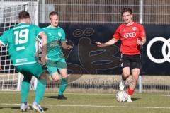 Bayernliga Nord - Saison 2023/24 - FC Ingolstadt 04 II - TSV Neudrossenfeld - Leon Nuhanovic (Nr.19 - FCI) - XXXXX - Foto: Meyer Jürgen