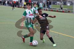 Landesliga Bayern - U17 - B-Junioren - Saison 2022/2023 - FC Ingolstadt 04 II - SV Schalding - Heining  - Ndukwu Dickson schwarz FCI - Foto: Meyer Jürgen