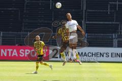 3. Fußball-Liga - Saison 2022/2023 - Borussia Dortmund II - FC Ingolstadt 04 - Marcel Costly (Nr.22 - FCI) - Unbehaun Luca (Nr.38 - Borussia Dortmund II) - Foto: Meyer Jürgen