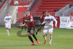 3. Liga - FC Ingolstadt 04 - Waldhof Mannheim - Stefan Kutschke (30, FCI) Just Jan (22 Mannheim)