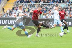 3.Liga - Saison 2022/2023 - TSV 1860 München - FC Ingolstadt 04 - Pascal Testroet (Nr.37 - FCI) - Foto: Meyer Jürgen