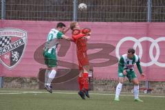 Bayernliga Süd - Saison 2022/2023 - FC Ingolstadt 04 - SV Schalding Heining - Tim Herrn (Nr.16 - FCI II) - Brückl Christian grün #10 Schalding - Foto: Meyer Jürgen