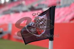 3.Liga - Saison 2023/2024 - Freundschaftsspiel - FC Ingolstadt 04 - SpVgg Unterhaching - Eckfahne - Foto: Meyer Jürgen