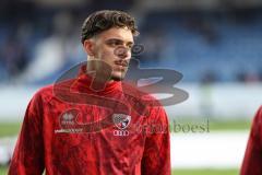 3. Liga; VfL Osnabrück - FC Ingolstadt 04; vor dem Spiel Torwart David Klein (47, FCI) Dennis Kaygin (10, FCI)