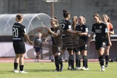 2. Fußball-Liga - Frauen - Saison 2023/2024 - FC Ingolstadt 04 - SV Meppen - Der 1:0 Führungstreffer durch Reininger Pija (Nr.21 - FCI Frauen) - jubel  -  - Foto: Meyer Jürgen