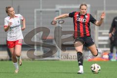 2. Bundesliga Frauen - Saison 2024/25 - FC Ingolstadt 04 Frauen - SC Freiburg II - Kerstin Bogenschütz (Nr.6 - FCI Frauen) - Scholle Mia #28 Freiburg - Foto: Meyer Jürgen