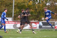 Bezirksliga - Saison 2025/26 - TSV Ober./Unterhaunstadt -  TSV Gaimersheim - Philipp Stipic (Nr.6 - TSV Gaimersheim) - Oliver Günther blau Ober/Unterh.stadt - Foto: Meyer Jürgen