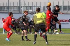 A - Junioren Bundesliga Süd/Südwest -  Saison 2021/2022 - FC Ingolstadt 04 - SC Freiburg - Madougou Ibrahim (#9 FCI) beim Kopfball - Foto: Meyer Jürgen