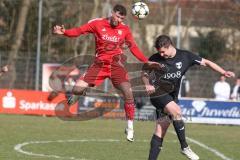 Kreisklasse - Saison 2024/25- Türkisch SV Ingolstadt - TSV Gaimersheim II - Avni Avdijaj rot Türkisch - Simon Gelbmann schwarz Gaimersheim - Foto: Meyer Jürgen