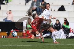 2023_10_22 - 2. Bundesliga - Saison 2023/24 - FC Ingolstadt 04 Frauen - FSV Gütersloh - Pija Reininger (Nr.21 - FCI Frauen) - Schröder Marie weiss Gütersloh - Foto: Meyer Jürgen