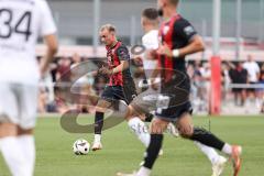 Testspiel ; 3. Liga; FC Ingolstadt 04 - VfR Mannheim; Angriff Mattis Hoppe (2, FCI)