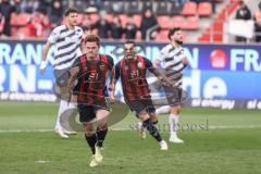 3. Liga; FC Ingolstadt 04 - SV Sandhausen; Tor Jubel Treffer Elfmeter Sebastian Grönning (11, FCI) 2:1 Pascal Testroet (37, FCI)