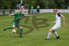 BZL - Oberbayern Nord - SV Manching - VFB Eichstätt II - Nicolas Henning (#3 Manching) - grün - Foto: Jürgen Meyer