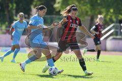 *** 2. Bundesliga Frauen - Saison 2025/26 - FC Ingolstadt 04 Frauen - Victoria Berlin - Laura Frank (Nr.6 - FC Ingolstadt Frauen I) - Aydin Leyila blau Berlin - Foto: Meyer Jürgen