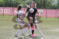 2. Fußball-Liga - Frauen - Saison 2022/2023 - FC Ingolstadt 04 -  SG 99 Andernach - Erjona Zani (Nr.7 - FCI Frauen) -Wagner Alina weiss Andernach -  Schüller Dana #19 Andernach - Foto: Meyer Jürgen